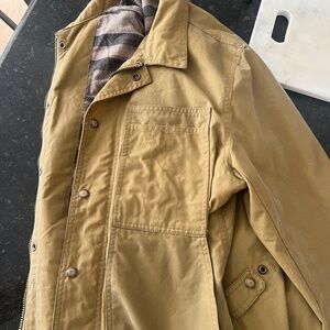 Taylor Stitch | Lined Longshore Jacket in Harvest Tan Waxed Canvas